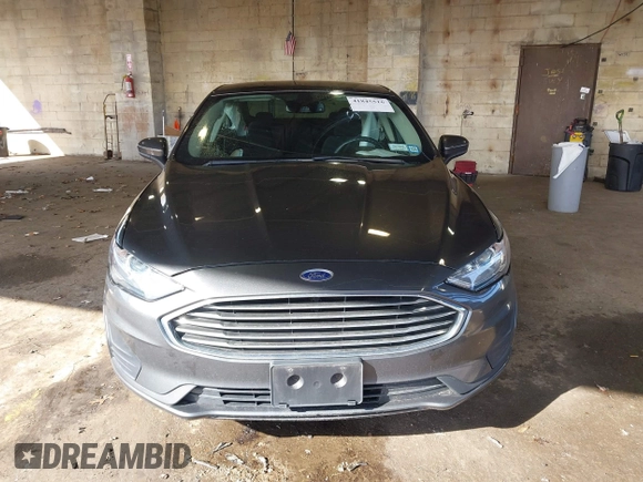 2019 Ford Fusion SE with VIN 3FA6P0HD5KR244720, listed as a IAAI auction lot 41845516 with 57,124 mi miles. Bid and sale history available at carsss.com. Image 12.