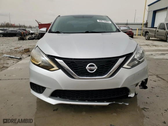 2017 Nissan Sentra S with VIN 3N1AB7AP9HY293968, listed as a Copart auction lot 49614485 with 119,747 mi miles and Salvage Title. Bid and sale history available at carsss.com. Image 5.