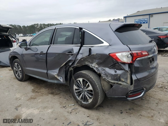 2018 Acura RDX w/Advance Pkg with VIN 5J8TB4H72JL000115, listed as a Copart auction lot 44157335 with 121,870 mi miles and Salvage Title. Bid and sale history available at carsss.com. Image 2.