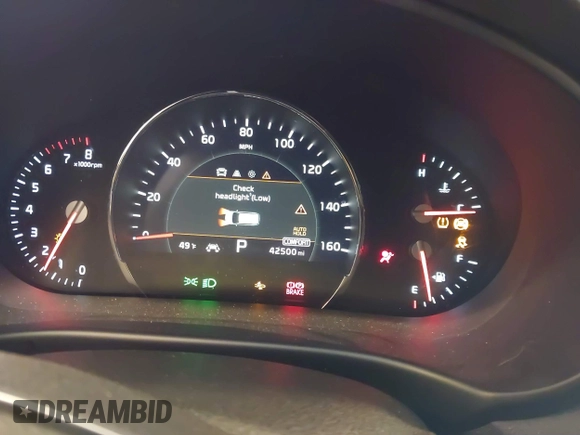 2019 Kia Sorento EX V6 with VIN 5XYPH4A54KG454466, listed as a IAAI auction lot 41565519 with 42,500 mi miles. Bid and sale history available at carsss.com. Image 7.