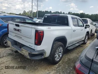 2022 GMC Sierra 1500 SLT z VIN 3GTU9DED6NG158615, wystawiony jako Copart lot #56938305 z przebiegiem 45 644 mil mil oraz Szkoda całkowita • Salvage title. Historia ofert i sprzedaży dostępna na DreamBid. Obrazek 3.