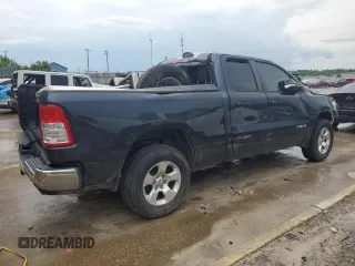 2021 Ram 1500 Big Horn with VIN 1C6SRFBT4MN788919, listed as a Copart auction lot 59775135 with Not provided miles and Non repairable. Bid and sale history available at DreamBid. Image 3.