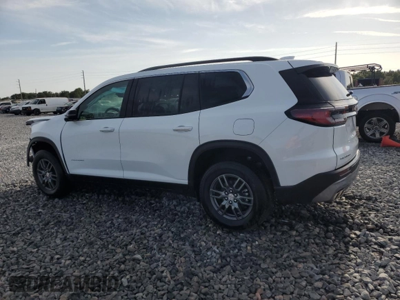 2025 GMC Acadia FWD Elevation z VIN 1GKENKRS3SJ132016, wystawiony jako Copart lot #54262725 z przebiegiem 7 205 mil mil oraz Czysty tytuł • Clean title. Historia ofert i sprzedaży dostępna na DreamBid. Obrazek 2.