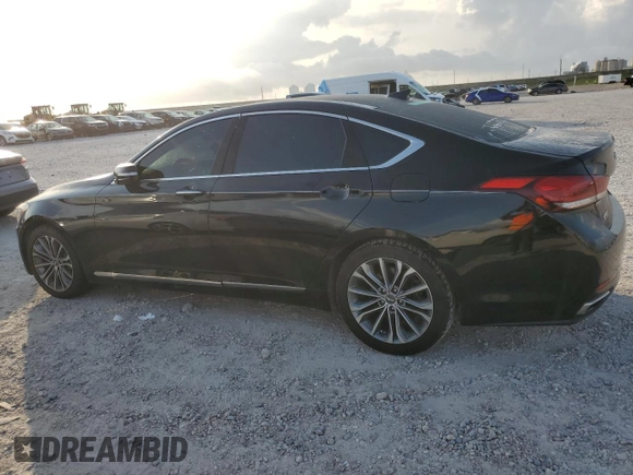 2016 Hyundai Genesis 3.8L with VIN KMHGN4JE2GU115151, listed as a Copart auction lot 54829855 with 170,091 mi miles and Salvage Title. Bid and sale history available at DreamBid. Image 2.
