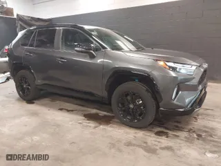 2024 Toyota RAV4 Hybrid XSE with VIN 4T3E6RFV8RU155061, listed as a IAAI auction lot 41532281 with NaN miles. Bid and sale history available at carsss.com. Image 1.
