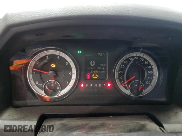 2018 Ram 2500 Tradesman with VIN 3C7WR4AJ3JG155639, listed as a Copart auction lot 72632044 with 208,934 mi miles and Salvage Title. Bid and sale history available at carsss.com. Image 9.
