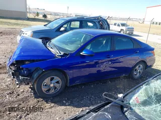 2024 Hyundai Elantra SE with VIN KMHLL4DG3RU848717, listed as a IAAI auction lot 41942375 with 7,879 mi miles and . Bid and sale history available at DreamBid. Image 14.