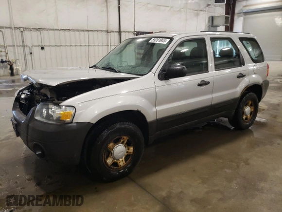 2006 Ford Escape XLS с VIN 1FMYU02Z36KA42397, выставлен на аукционе Copart как лот 59281945 с пробегом 158 865 миль миль и Списание • Salvage title. История ставок и продаж доступна на DreamBid. Изображение 1.