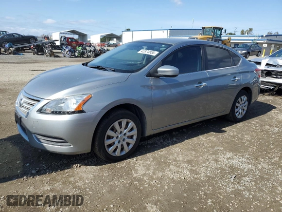 2014 Nissan Sentra SV with VIN 3N1AB7AP7EL676302, listed as a Copart auction lot 42874855 with 141,945 mi miles and Clean title. Bid and sale history available at DreamBid. Image 1.