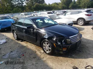 2005 Cadillac CTS with VIN 1G6DM56T950224625, listed as a Copart auction lot 69457774 with Not Provided miles and Salvage Title. Bid and sale history available at DreamBid. Image 4.