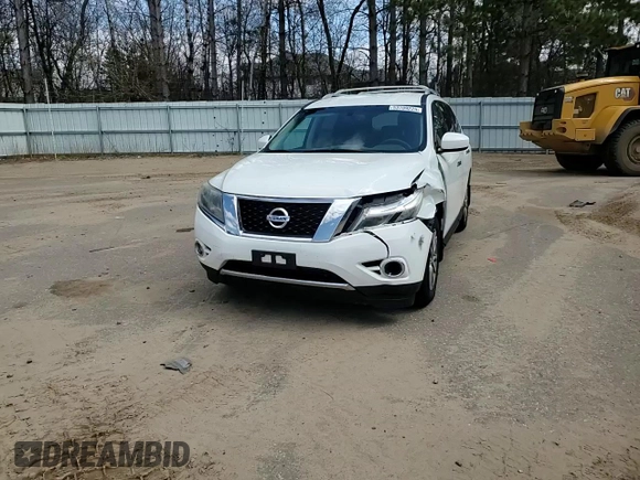 2015 Nissan Pathfinder SV z VIN 5N1AR2MM5FC695632, wystawiony jako Copart lot #53789225 z przebiegiem 145 391 mil mil oraz Szkoda całkowita • Salvage title. Historia ofert i sprzedaży dostępna na DreamBid. Obrazek 13.