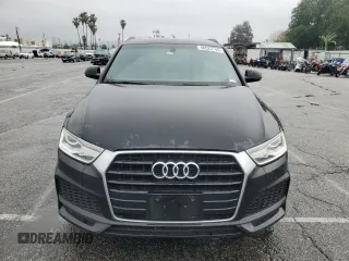 2018 Audi Q3 Premium with VIN WA1BCCFS7JR026757, listed as a Copart auction lot 48523745 with 46,315 mi miles and Salvage Title. Bid and sale history available at carsss.com. Image 5.