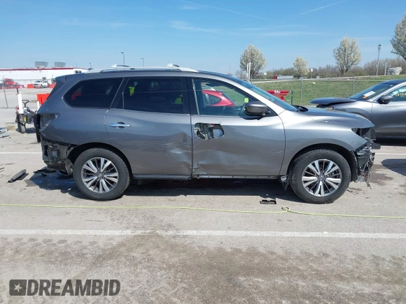 2020 Nissan Pathfinder SV with VIN 5N1DR2BN8LC618595, listed as a IAAI auction lot 41900514 with 55,490 mi miles. Bid and sale history available at carsss.com. Image 14.