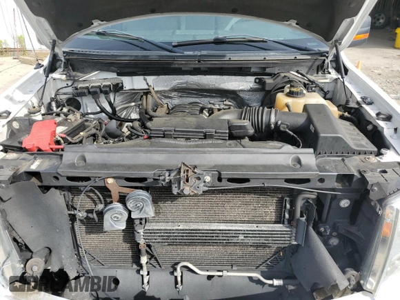 2013 Ford F-150 XL with VIN 1FTFW1EF9DKE66144, listed as a Copart auction lot 58134795 with 150,726 mi miles and Salvage title. Bid and sale history available at DreamBid. Image 11.