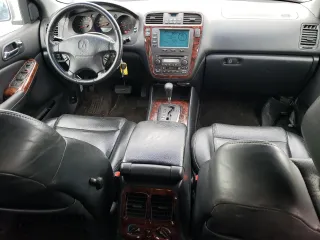 2001 Acura MDX with VIN 2HNYD18221H521876, listed as a Copart auction lot 45476195 with 166,952 mi miles and Salvage Title. Bid and sale history available at carsss.com. Image 8.