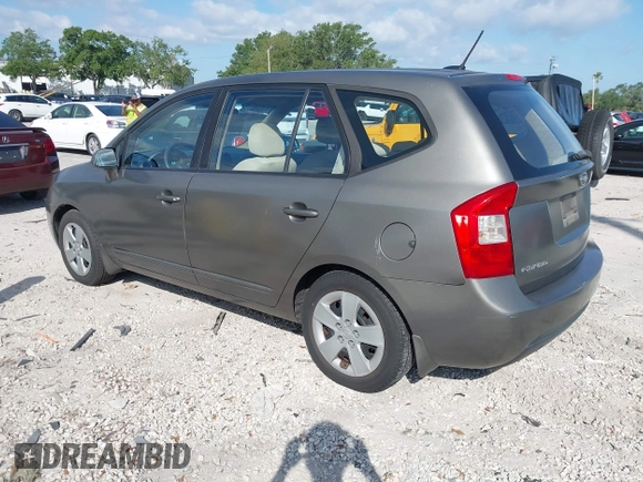 2009 Kia Rondo LX with VIN KNAFG528797267899, listed as a IAAI auction lot 42020740 with 141,113 mi miles. Bid and sale history available at carsss.com. Image 3.