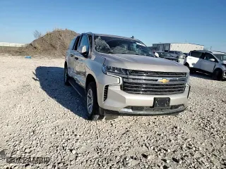 2021 Chevrolet Suburban LT with VIN 1GNSCCKDXMR395718, listed as a Copart auction lot 42215885 with 84,805 mi miles and Salvage Title. Bid and sale history available at carsss.com. Image 11.