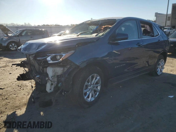 2019 Chevrolet Equinox LT z VIN 3GNAXUEV1KL281332, wystawiony jako Copart lot #82080574 z przebiegiem Nie podano mil oraz Szkoda całkowita • Salvage title. Historia ofert i sprzedaży dostępna na DreamBid. Obrazek 1.