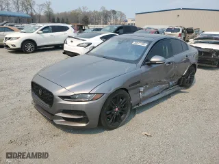 2020 Jaguar XE S with VIN SAJAE4FX3LCP64897, listed as a Copart auction lot 50577185 with 15,639 mi miles and Salvage Title. Bid and sale history available at carsss.com. Image 1.