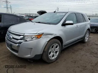 2014 Ford Edge SEL with VIN 2FMDK3J94EBA85923, listed as a Copart auction lot 48930795 with 242,366 mi miles and Salvage Title. Bid and sale history available at carsss.com. Image 1.