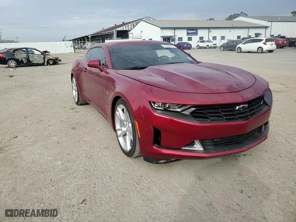 2021 Chevrolet Camaro 1LT with VIN 1G1FB1RS4M0106951, listed as a Copart auction lot 43944225 with 49,298 mi miles and Salvage Title. Bid and sale history available at carsss.com. Image 10.
