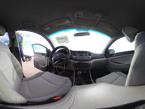 2016 Hyundai Tucson SE with VIN KM8J3CA43GU090127, listed as a IAAI auction lot 41488094 with 122,676 mi miles. Bid and sale history available at carsss.com. Image 18.