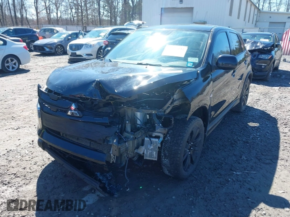 2022 Mitsubishi Outlander Sport ES with VIN JA4ARUAU0NU012470, listed as a IAAI auction lot 41822232 with 62,121 mi miles. Bid and sale history available at carsss.com. Image 6.