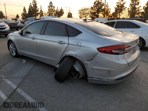 2018 Ford Fusion Hybrid SE with VIN 3FA6P0LU1JR154373, listed as a Copart auction lot 82924614 with 133,065 mi miles and Salvage Title. Bid and sale history available at carsss.com. Image 2.