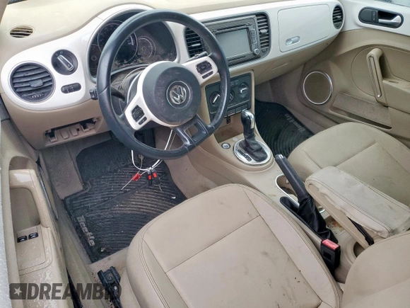 2013 Volkswagen Beetle 2.5L w/Sun/Sound/Nav with VIN 3VWJX7ATXDM610778, listed as a Copart auction lot 55654045 with Not Provided miles and Salvage Title. Bid and sale history available at DreamBid. Image 8.