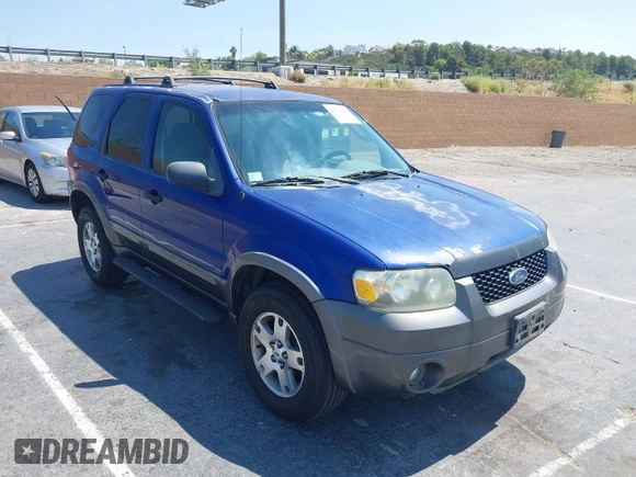 2005 Ford Escape XLT with VIN 1FMYU03155KB63374, listed as a IAAI auction lot 42739496 with 128,768 mi miles and . Bid and sale history available at DreamBid. Image 1.