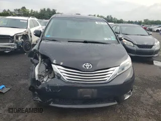 2015 Toyota Sienna Limited with VIN 5TDDK3DC5FS107620, listed as a Copart auction lot 62681205 with 208,070 mi miles and Salvage title. Bid and sale history available at DreamBid. Image 5.