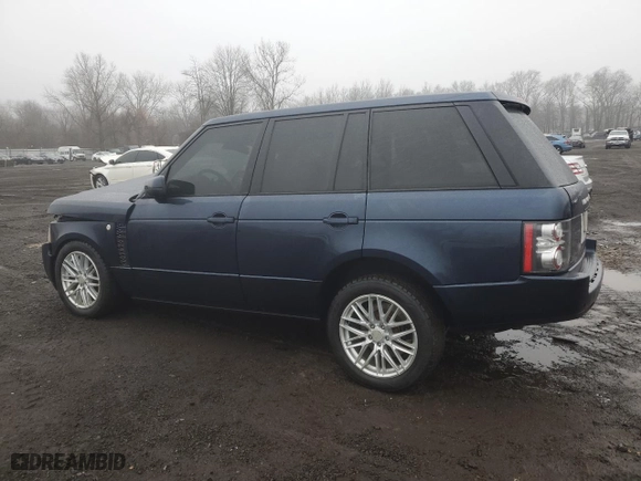 2012 Land Rover Range Rover HSE with VIN SALME1D44CA387407, listed as a Copart auction lot 43020105 with 126,198 mi miles and Salvage Title. Bid and sale history available at carsss.com. Image 2.