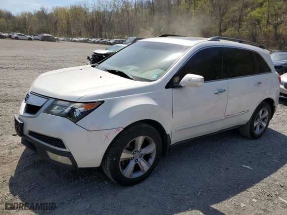 2012 Acura MDX Tech Pkg with VIN 2HNYD2H32CH526769, listed as a Copart auction lot 54320935 with 173,292 mi miles and Salvage Title. Bid and sale history available at carsss.com. Image 1.