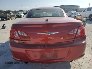 2008 Chrysler Sebring Limited with VIN 1C3LC65M58N104988, listed as a Copart auction lot 43526375 with 56,259 mi miles and Clean Title. Bid and sale history available at DreamBid. Image 6.