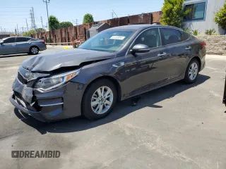 2017 Kia Optima LX with VIN 5XXGT4L30HG158092, listed as a Copart auction lot 61430085 with 76,409 mi miles and Salvage title. Bid and sale history available at DreamBid. Image 1.