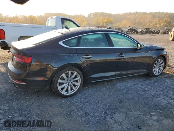 2018 Audi A5 Sportback Premium Plus with VIN WAUBNCF59JA131564, listed as a Copart auction lot 72839103 with 141,548 mi miles. Bid and sale history available at carsss.com. Image 3.