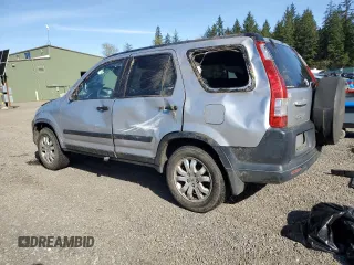 2005 Honda CR-V EX with VIN JHLRD78805C018697, listed as a Copart auction lot 52650375 with 235,625 mi miles and Salvage Title. Bid and sale history available at carsss.com. Image 2.