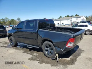 2019 Ram 1500 Big Horn with VIN 1C6SRFFT8KN697739, listed as a Copart auction lot 50511585 with 74,468 mi miles and Salvage title. Bid and sale history available at DreamBid. Image 3.