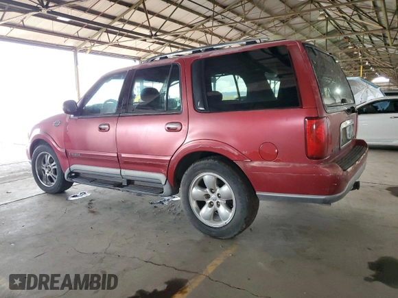 1998 Lincoln Navigator with VIN 5LMEU27LXWLJ04582, listed as a Copart auction lot 81878963 with 255,692 mi miles and Clean title. Bid and sale history available at DreamBid. Image 2.