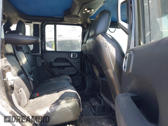 2022 Jeep Wrangler Unlimited Sahara with VIN 1C4HJXEN1NW262546, listed as a IAAI auction lot 41975925 with 17,994 mi miles and . Bid and sale history available at DreamBid. Image 8.