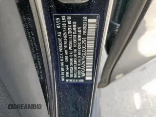 2016 Porsche Panamera 4 z VIN WP0AA2A75GL001291, wystawiony jako Copart lot #57095895 z przebiegiem Nie podano mil oraz Czysty tytuł • Clean title. Historia ofert i sprzedaży dostępna na DreamBid. Obrazek 12.