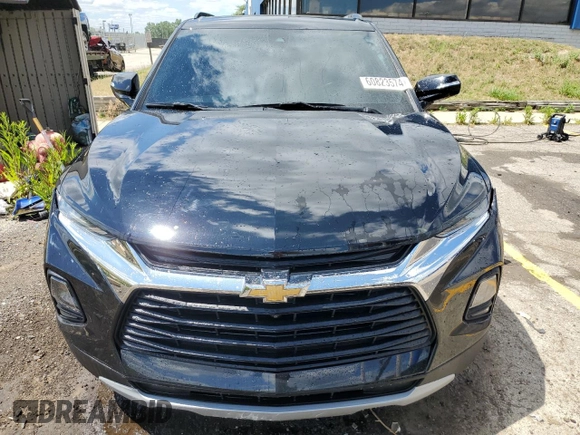 2022 Chevrolet Blazer LT с VIN 3GNKBJRS3NS139480, выставлен на аукционе Copart как лот 60823574 с пробегом 15 810 миль миль и Списание • Salvage title. История ставок и продаж доступна на DreamBid. Изображение 5.