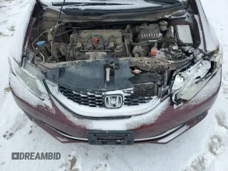 2014 Honda Civic Sedan LX with VIN 19XFB2F56EE057966, listed as a Copart auction lot 87998545 with 127,879 mi miles and Salvage Title. Bid and sale history available at carsss.com. Image 11.