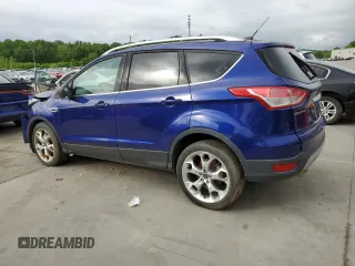 2015 Ford Escape Titanium with VIN 1FMCU9J99FUC22925, listed as a Copart auction lot 56871275 with 113,452 mi miles and Non Repairable. Bid and sale history available at DreamBid. Image 2.