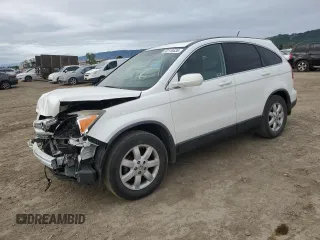 2008 Honda CR-V EX-L with VIN JHLRE48748C072057, listed as a Copart auction lot 52110435 with 96,893 mi miles and Salvage Title. Bid and sale history available at DreamBid. Image 1.