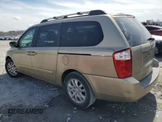 2006 Kia Sedona LX with VIN KNDMB233X66073539, listed as a Copart auction lot 50529815 with 172,896 mi miles and Salvage Title. Bid and sale history available at carsss.com. Image 2.