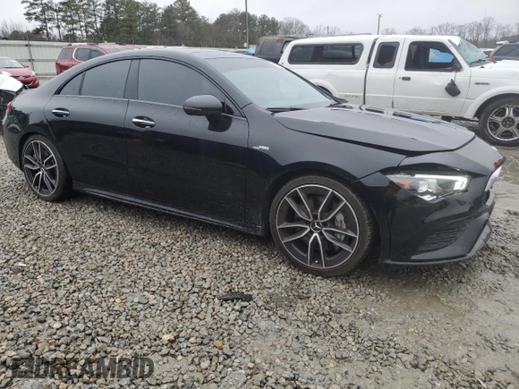 2020 Mercedes-Benz CLA with VIN W1K5J5BB2LN088206, listed as a Copart auction lot 42977515 with 40,367 mi miles and Clean Title. Bid and sale history available at carsss.com. Image 4.