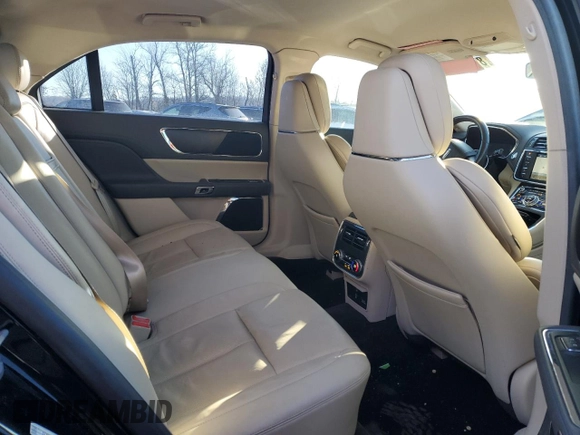 2017 Lincoln Continental Reserve with VIN 1LN6L9RP5H5626790, listed as a Copart auction lot 81742694 with 89,908 mi miles and Salvage Title. Bid and sale history available at carsss.com. Image 10.