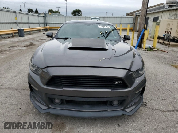 2015 Ford Mustang EcoBoost with VIN 1FA6P8TH8F5372855, listed as a Copart auction lot 72701714 with 94,531 mi miles and Non Repairable. Bid and sale history available at carsss.com. Image 5.