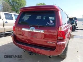 2006 Toyota 4Runner SR5 with VIN JTEZU14R568059478, listed as a IAAI auction lot 41865355 with 184,222 mi miles and . Bid and sale history available at DreamBid. Image 20.